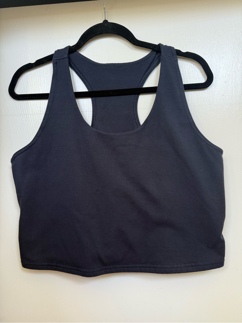 NWOT Pact Organic On The Go-To Crop Tank
 - Dark Navy